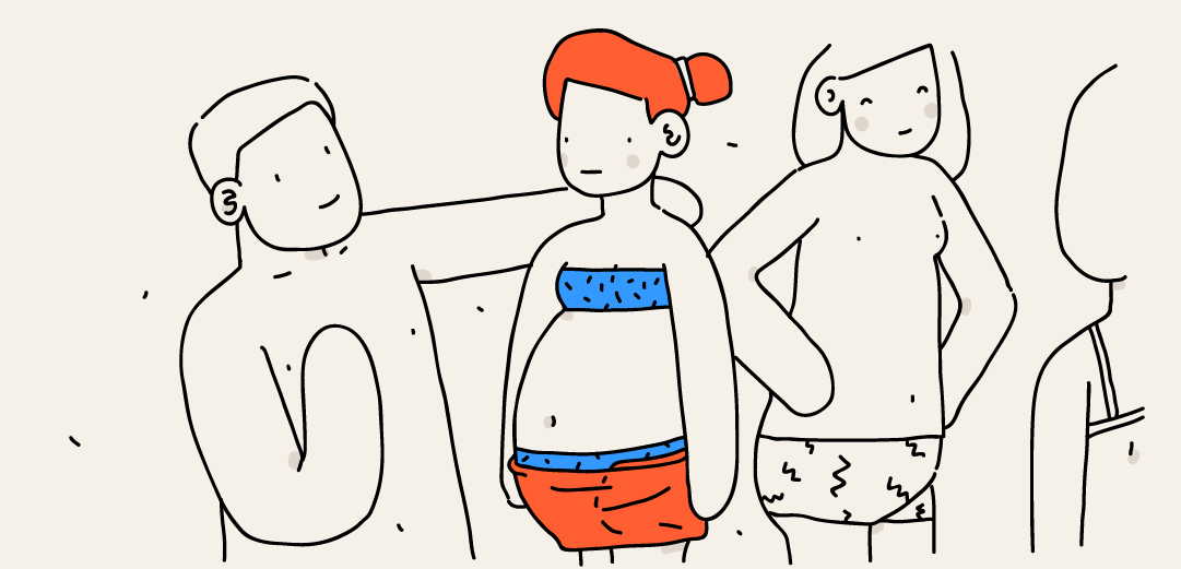 The mucus plug is moving away — week 37 of pregnancy