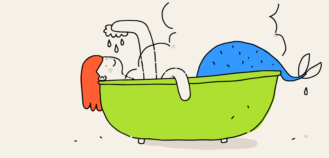 Waterbirth — week 30 of pregnancy