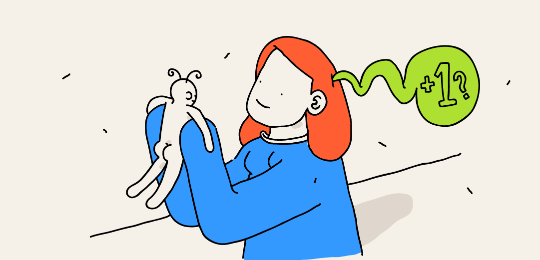 Hi, baby! Do you want a sister or a brother? — week 1 of pregnancy