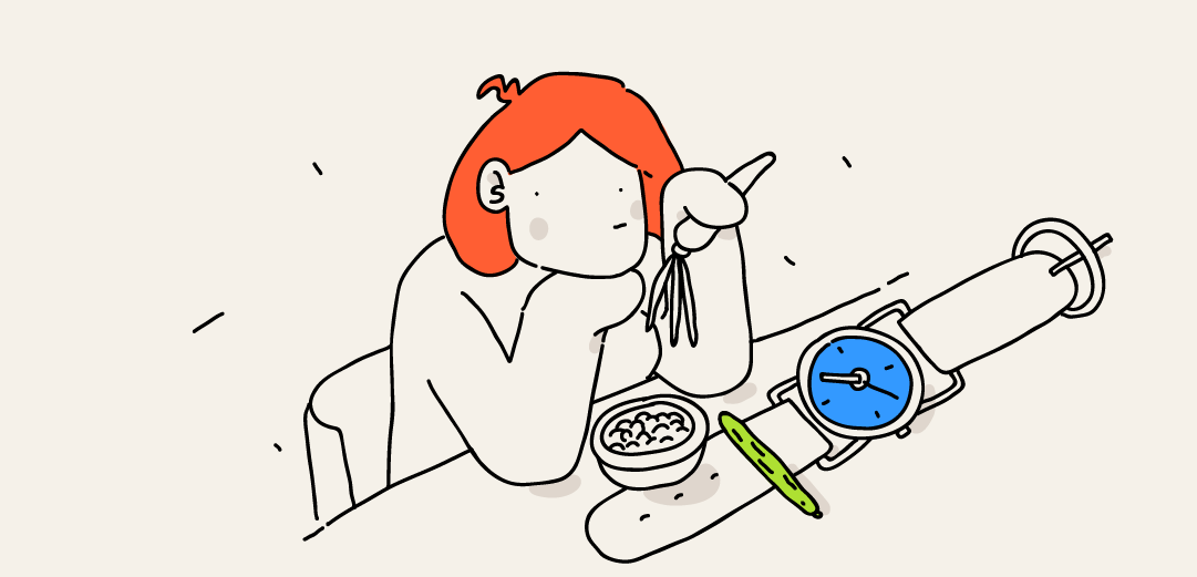 It’s getting complicated to eat... — week 9 of pregnancy