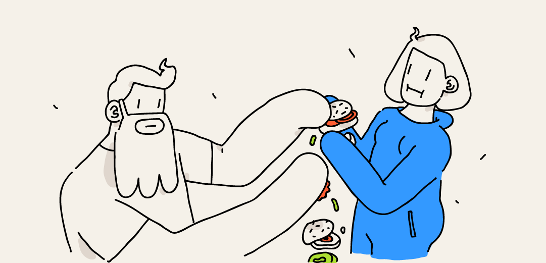 Fast food vs. the baby — week 1 of pregnancy