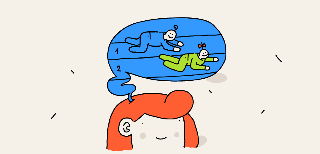 Myths about IVF — illustration for week 1 of pregnancy