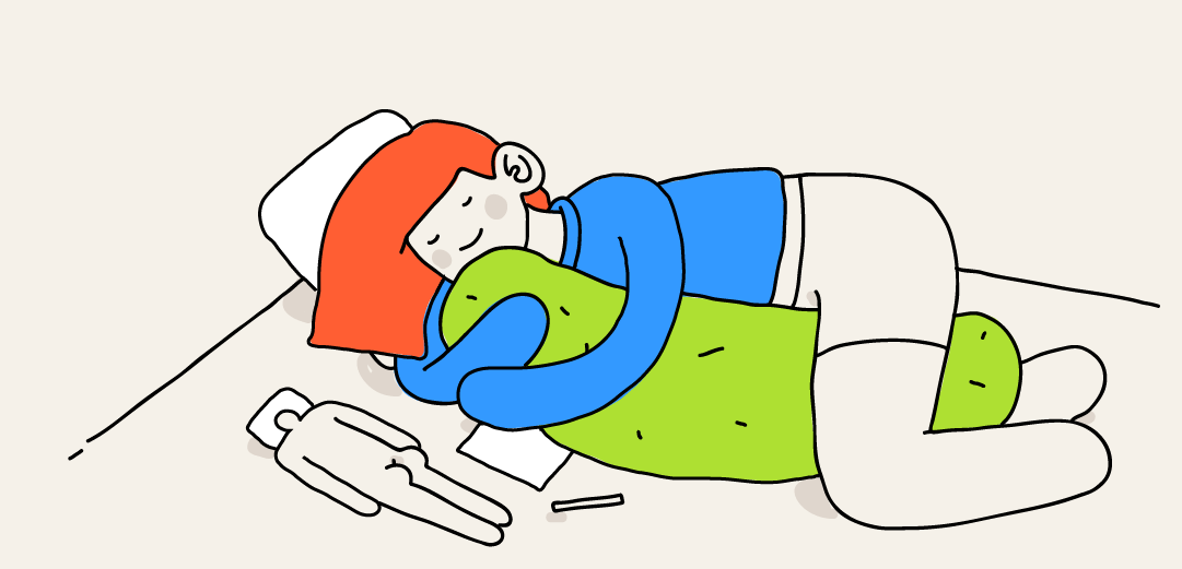 Maternity pillow — week 26 of pregnancy