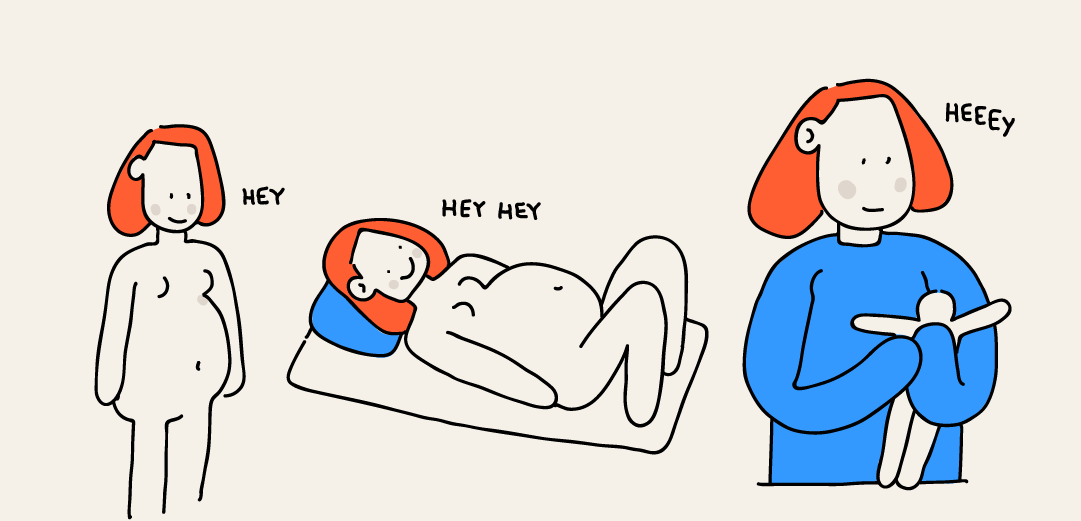 Let's chat, baby? — week 19 of pregnancy