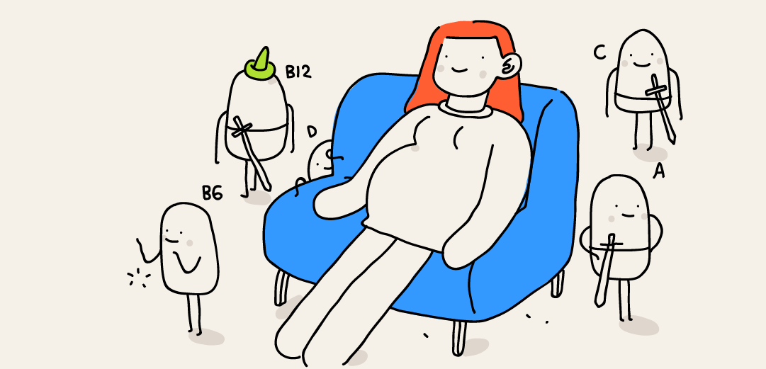Where are my vitamins? — week 20 of pregnancy