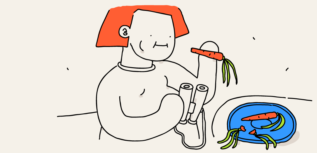 I'll eat a carrot, and you'll see! — week 17 of pregnancy